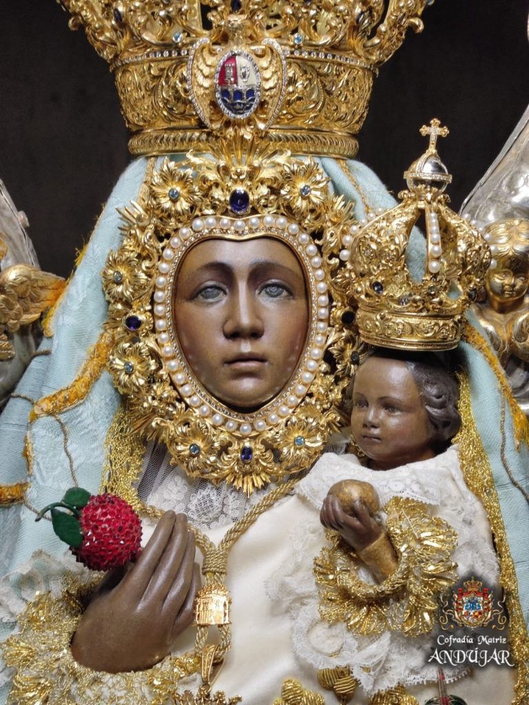 Puede ser una imagen de texto que dice "OAI A.04 6 le M Cofradía Matriz ANDUJAR"