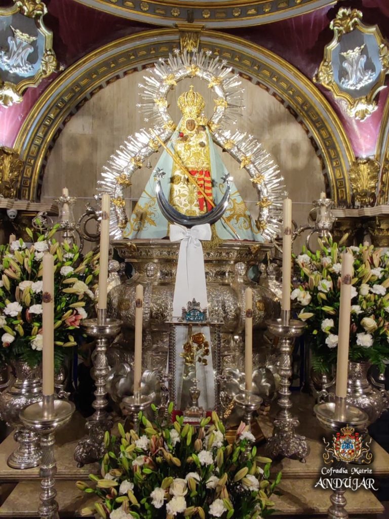 Puede ser una imagen de texto que dice "Cofradía CofradiaMatriz Co Matriz ANDUgAR"