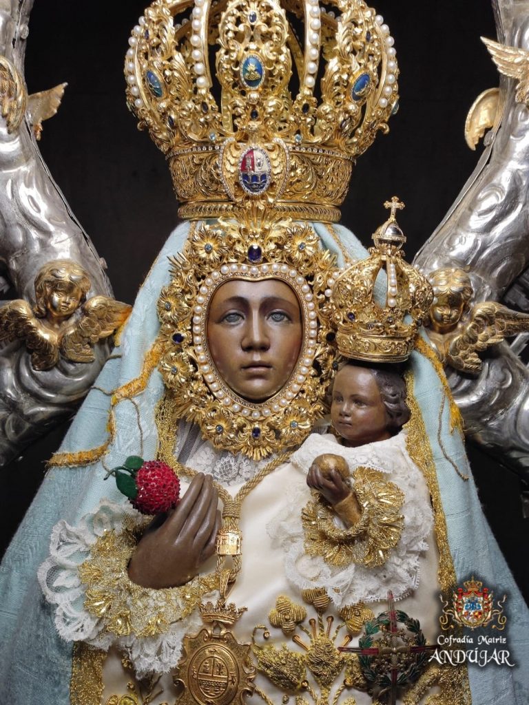 Puede ser una imagen de texto que dice "O SEABBITE Cofradía CofradiaMatriz Matriz ANDUgAR AND"