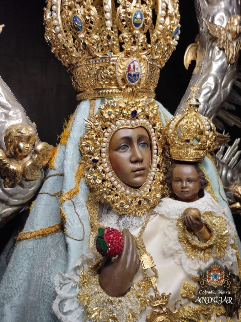 Puede ser una imagen de texto que dice "Cofradía CofradiaMatriz Matriz ANDUGAR"